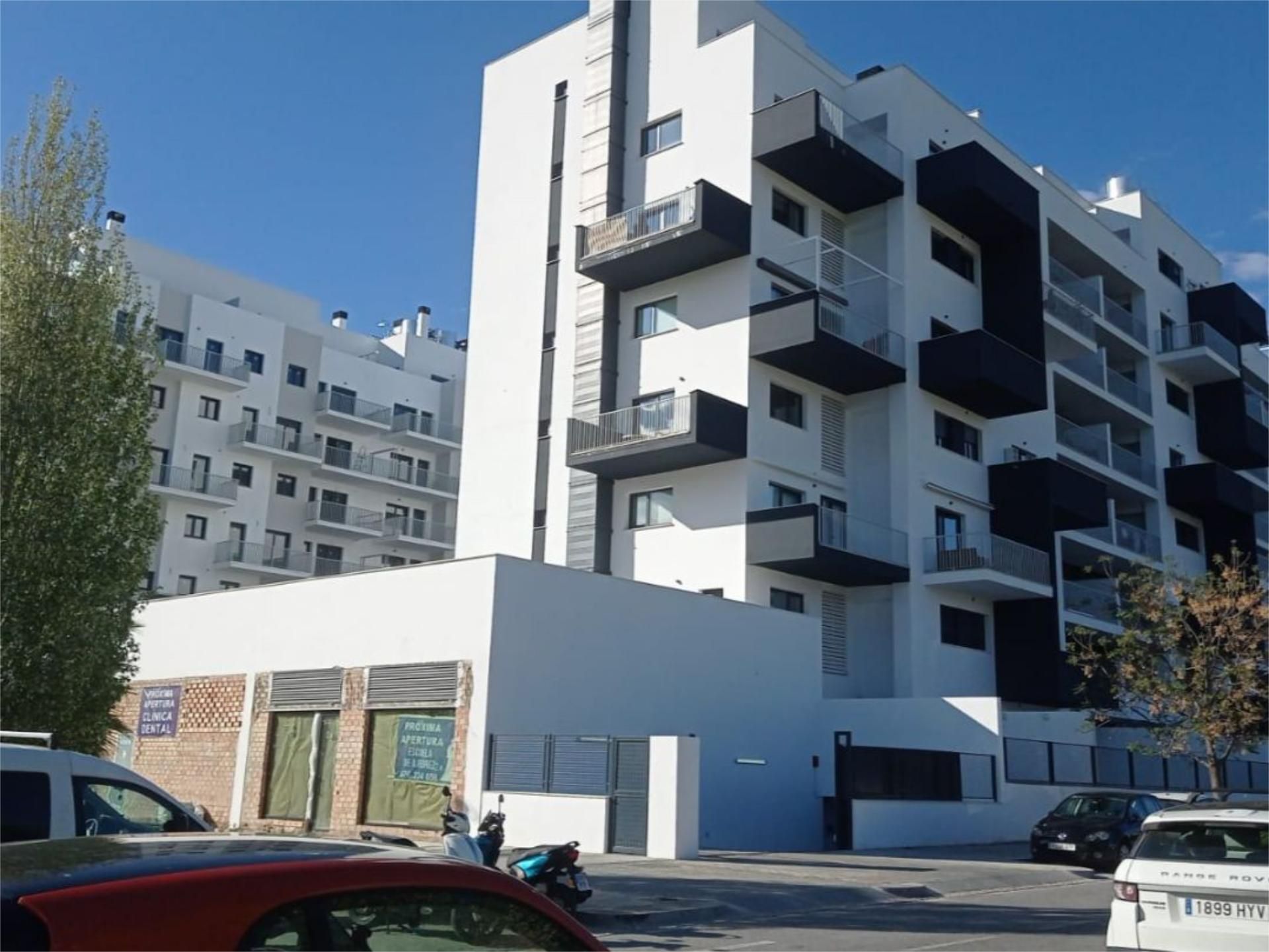 Exterior view of Flat for sale in  Granada Capital  with Air Conditioner, Terrace and Swimming Pool