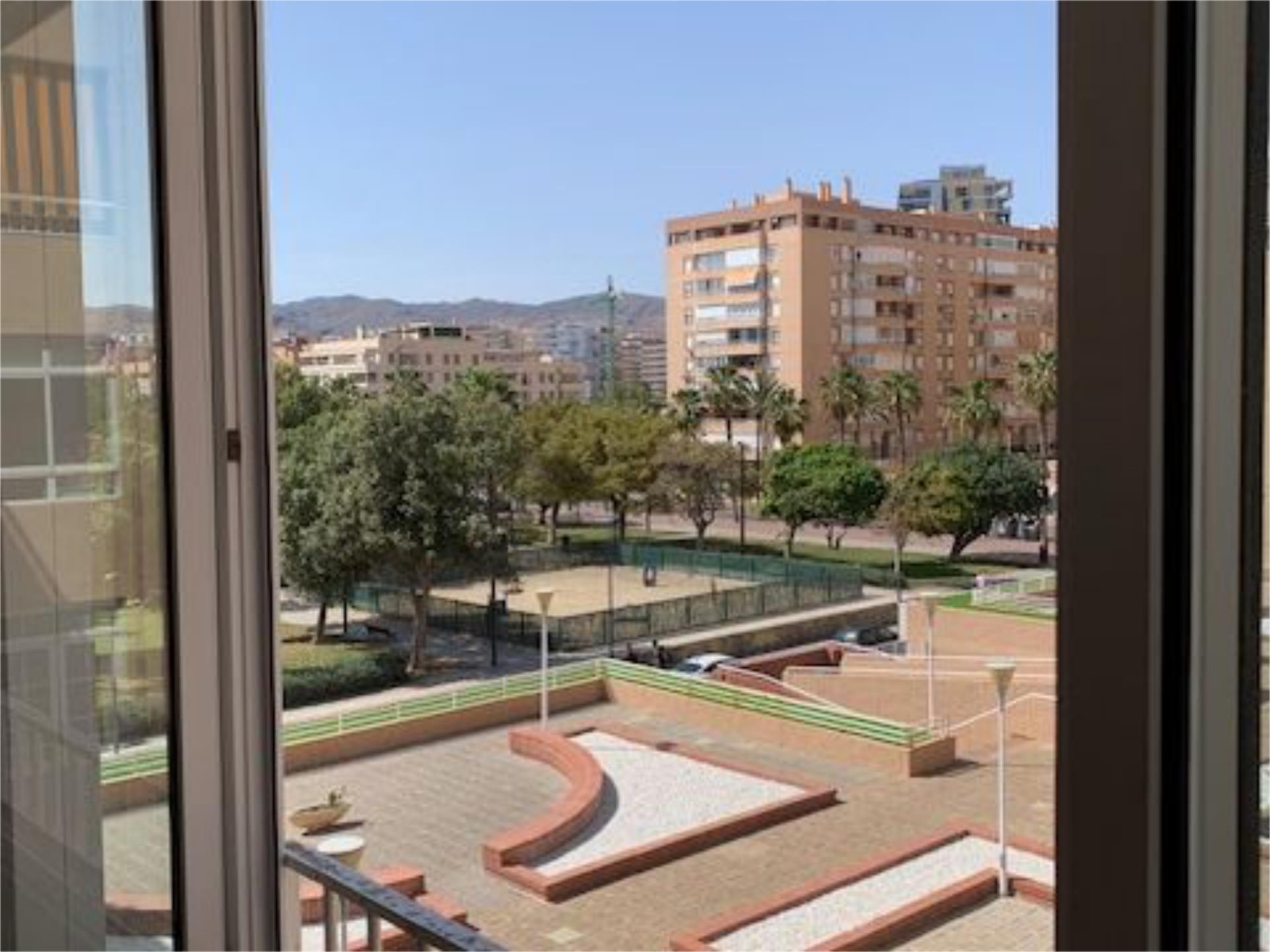 Exterior view of Flat for sale in  Almería Capital  with Air Conditioner, Heating and Private garden
