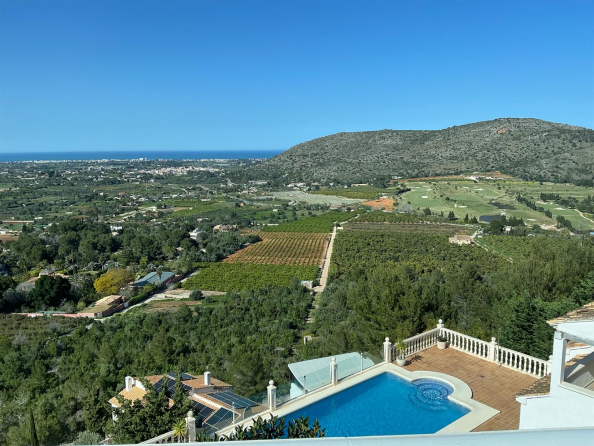 Exterior view of Flat for sale in Pedreguer  with Air Conditioner, Heating and Private garden