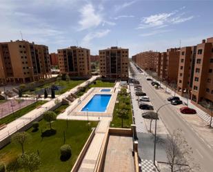 Exterior view of Flat for sale in Cuenca Capital  with Air Conditioner, Heating and Private garden