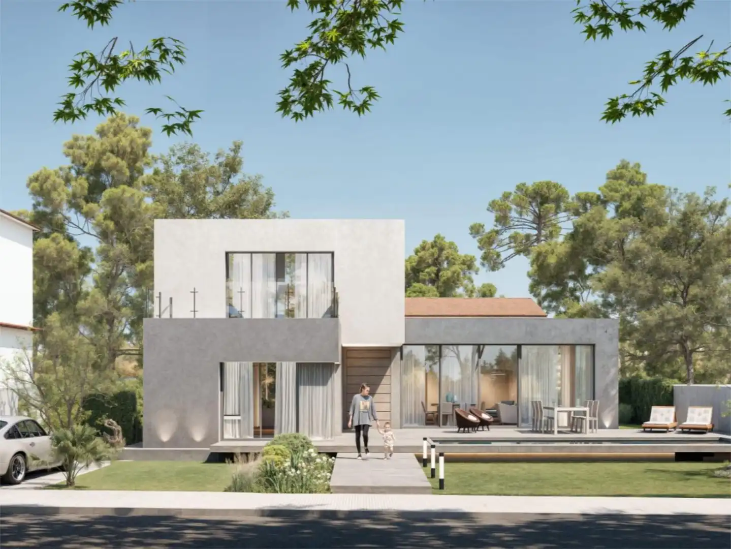 Exterior view of Houses for sale in Cubelles  with Air Conditioner, Heating and Swimming Pool
