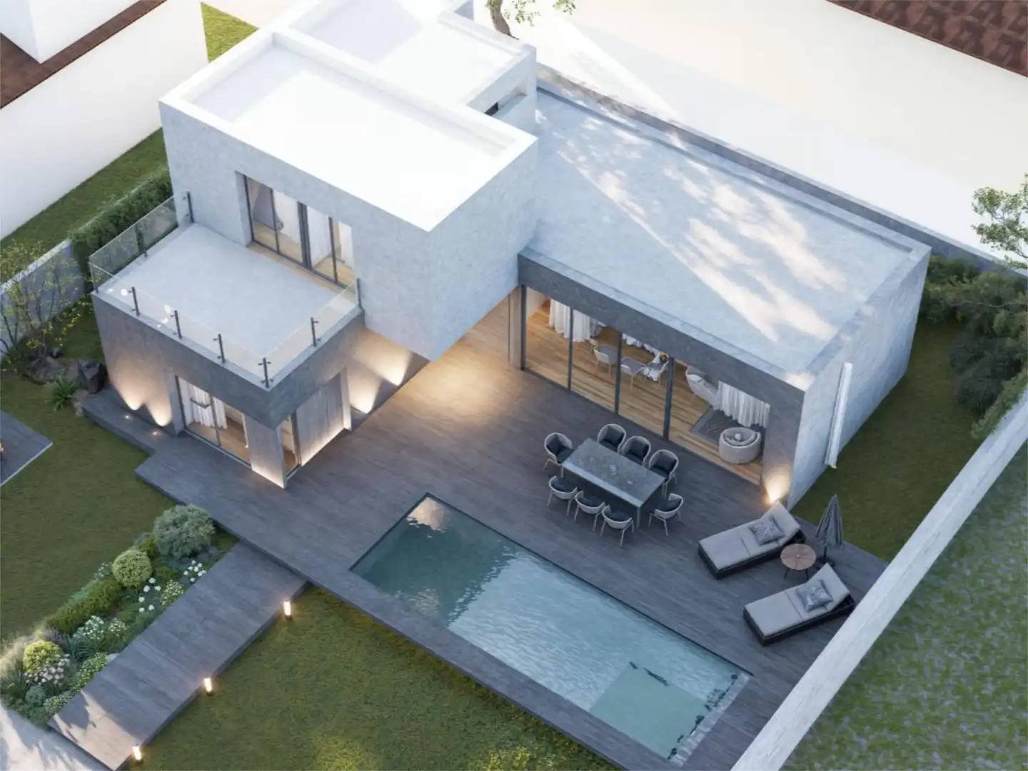 Terrace of Houses for sale in Cubelles  with Air Conditioner, Heating and Swimming Pool