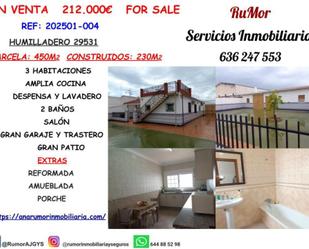 Planta baja for sale in Humilladero  with Air Conditioner, Heating and Terrace