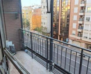 Balcony of Flat to rent in  Valencia Capital