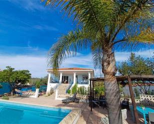 Exterior view of Single-family semi-detached for sale in Enguera  with Heating, Private garden and Terrace