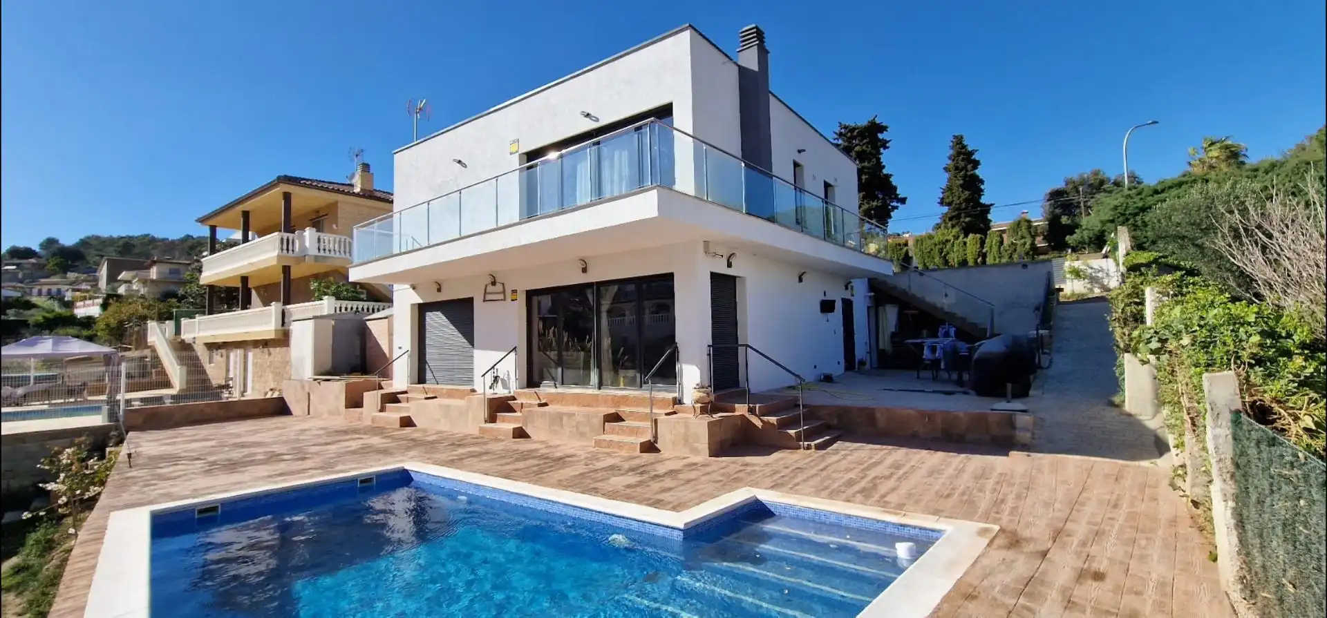Swimming pool of Flat for sale in Castellví de Rosanes  with Storage room, Swimming Pool and Furnished