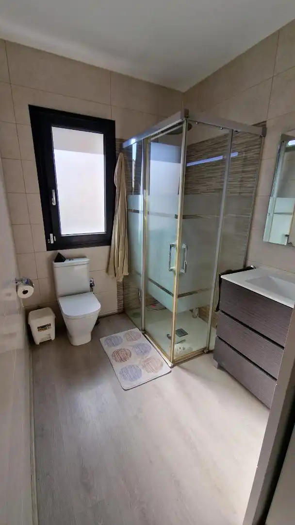 Bathroom of Flat for sale in Castellví de Rosanes  with Storage room, Swimming Pool and Furnished