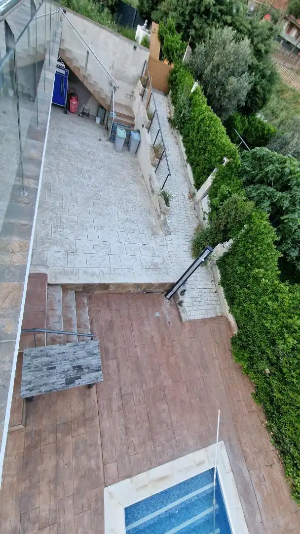 Terrace of Flat for sale in Castellví de Rosanes  with Storage room, Swimming Pool and Furnished