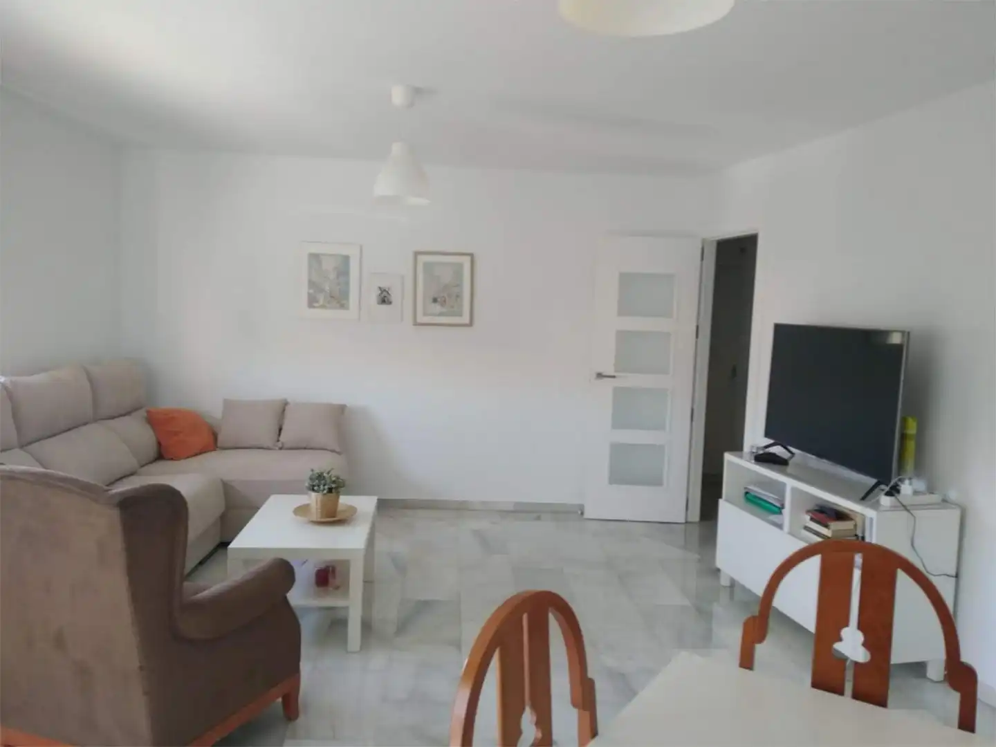 Flat for rent in Calle Doctor Fleming, 10, La Trinidad Living room of Flat for rent in Málaga with Furnished