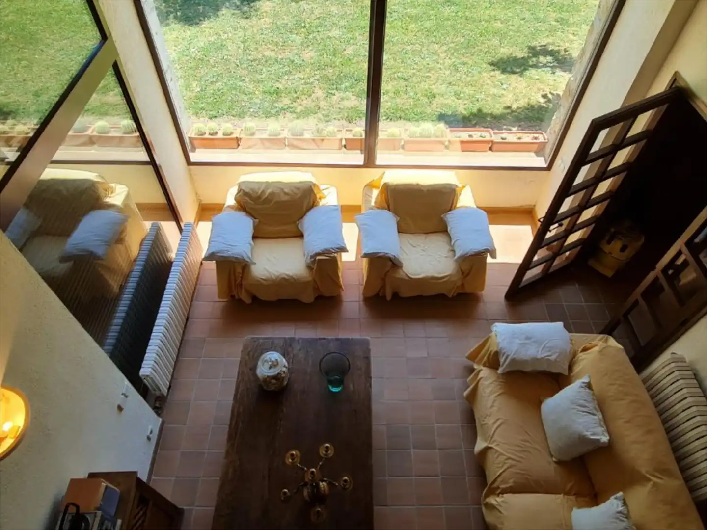Finca rústica en venta en Giv-6741, 14, Cassà de la Selva Sala de estar de Finca rústica en venta en Cassà de la Selva con Terraza y Balcón