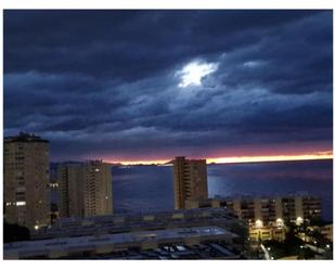 Exterior view of Flat for sale in El Campello  with Air Conditioner, Swimming Pool and Balcony