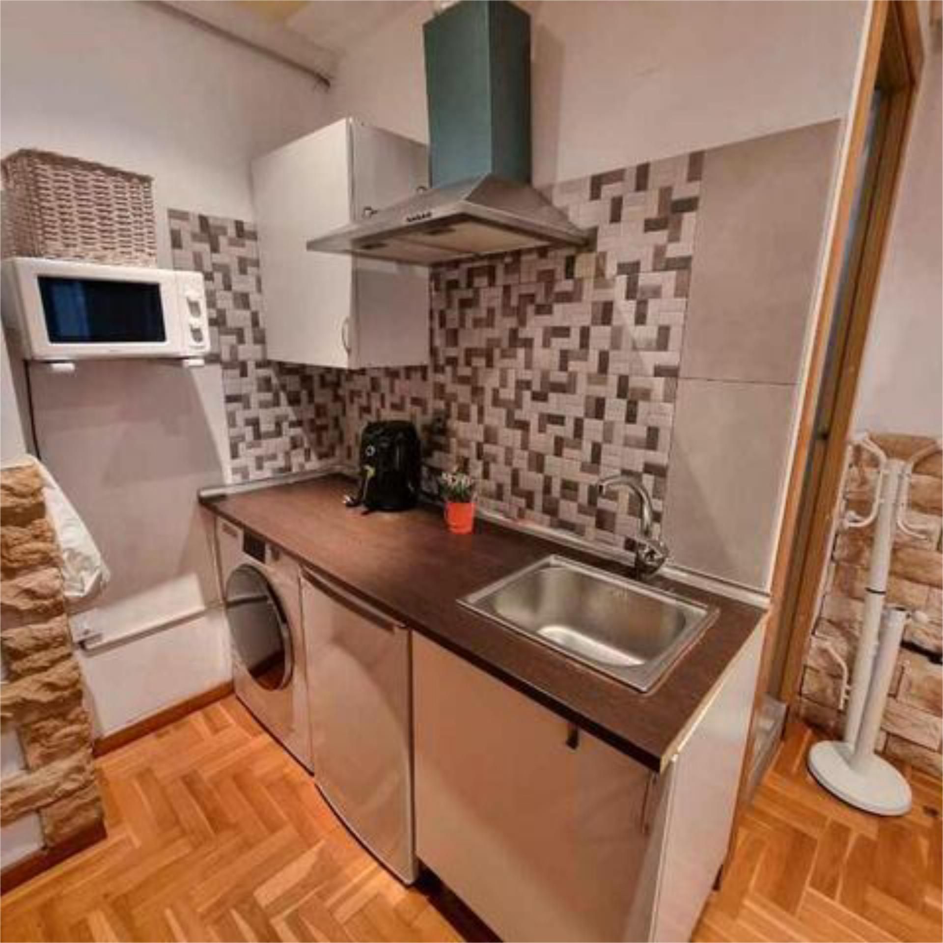 Kitchen of Flat to rent in Gijón 
