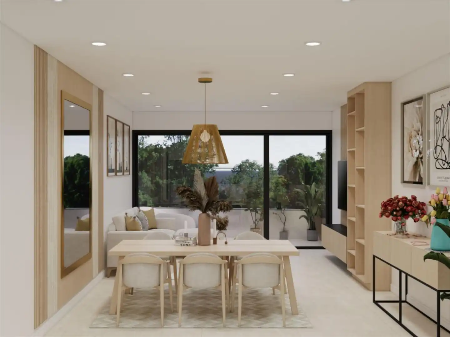 Sala de estar de Piso en venta en Eivissa con Aire acondicionado, Calefacción y Terraza