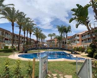Piscina de Planta baixa de lloguer en Cambrils amb Aire condicionat, Calefacció i Jardí privat