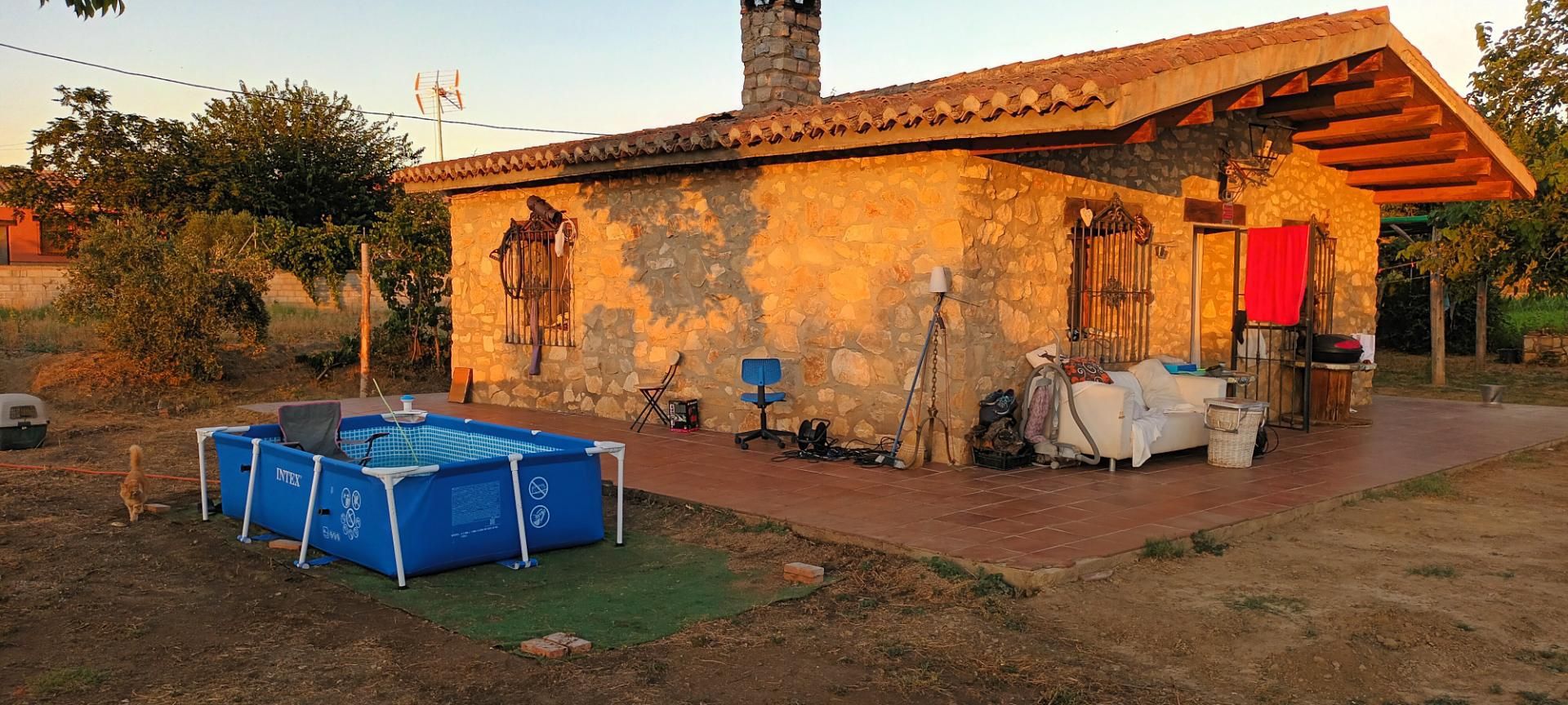 Garden of Country house for sale in Guadix  with Terrace and Swimming Pool
