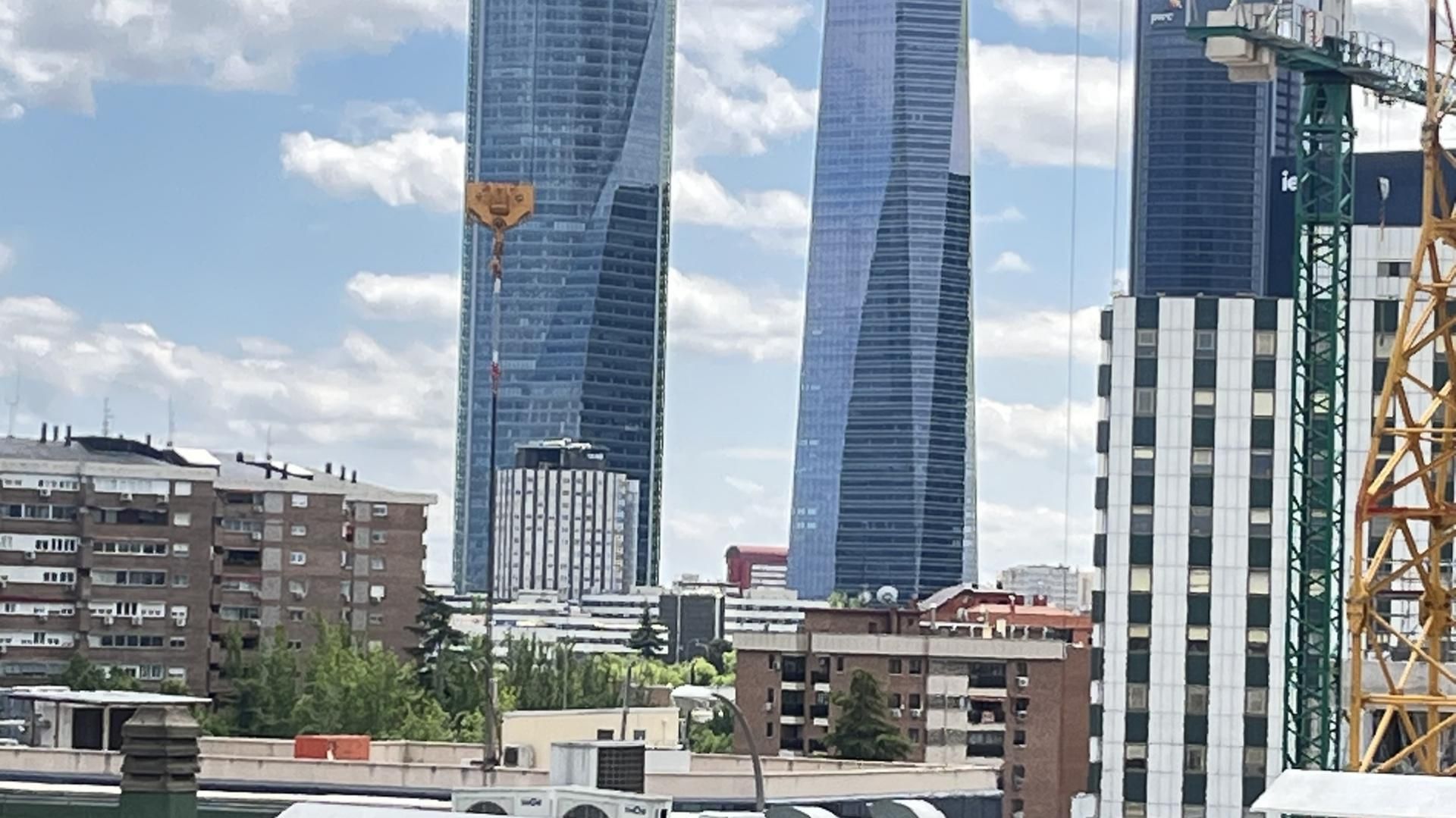 Vista exterior de Oficina en venda en  Madrid Capital
