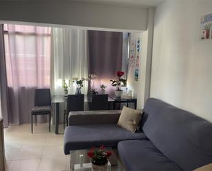 Living room of Flat for sale in Alicante / Alacant  with Air Conditioner, Terrace and Furnished