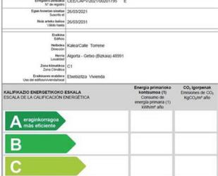 Vista exterior de Pis en venda en Getxo  amb Terrassa