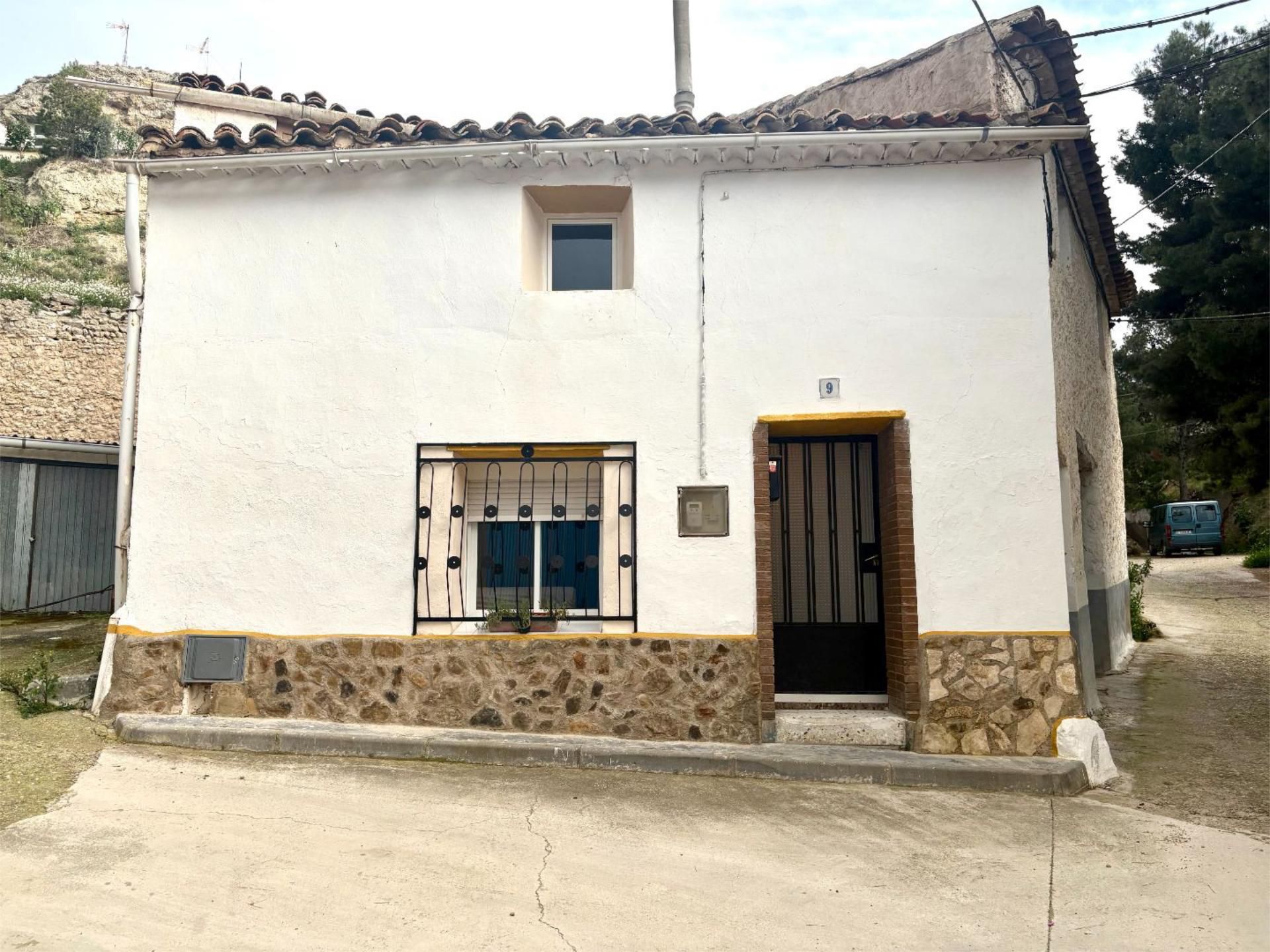 Exterior view of Flat to rent in Urrea de Jalón  with Heating, Private garden and Furnished