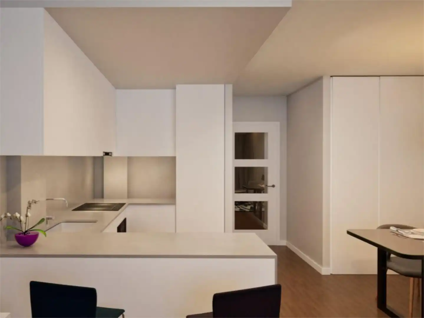 Flat for sale in Calle María Rosa Alonso, 39, La Cuesta -Finca España Kitchen of Flat for sale in San Cristóbal de la Laguna with Private garden, Parquet flooring and Terrace