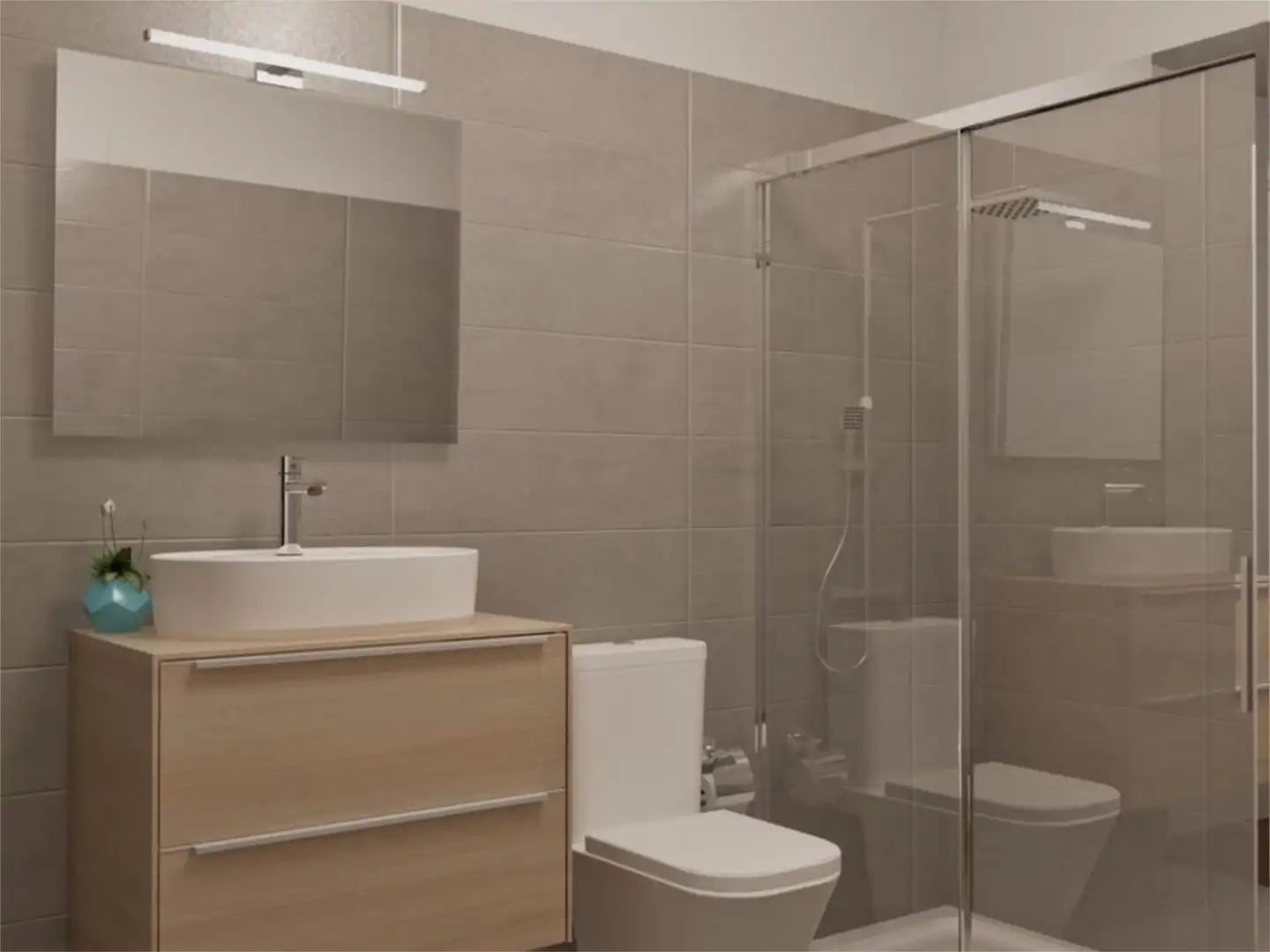 Flat for sale in Calle María Rosa Alonso, 39, La Cuesta -Finca España Bathroom of Flat for sale in San Cristóbal de la Laguna with Private garden, Parquet flooring and Terrace