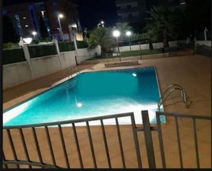 Swimming pool of Flat for sale in Cáceres Capital  with Heating, Parquet flooring and Storage room