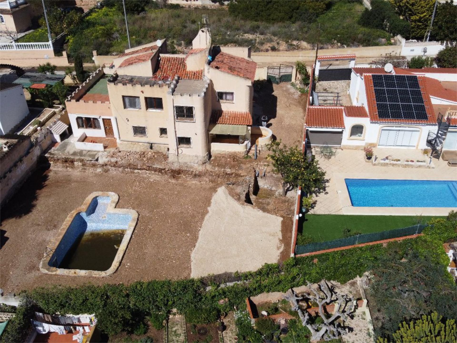 Exterior view of Flat for sale in Calpe / Calp  with Private garden, Terrace and Swimming Pool