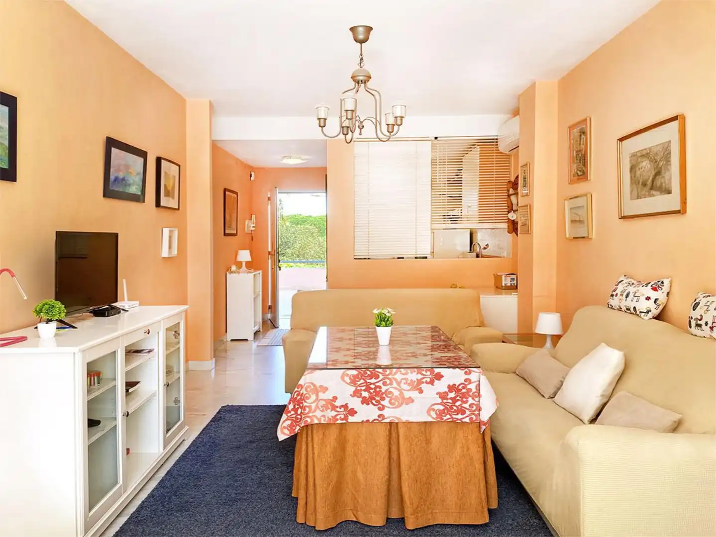 Wohnung zum Verkauf in Avenida del Deporte, 33, Islantilla Golf Wohnzimmer von Wohnung zum Verkauf in Islantilla mit Klimaanlage, Terrasse und Schwimmbad