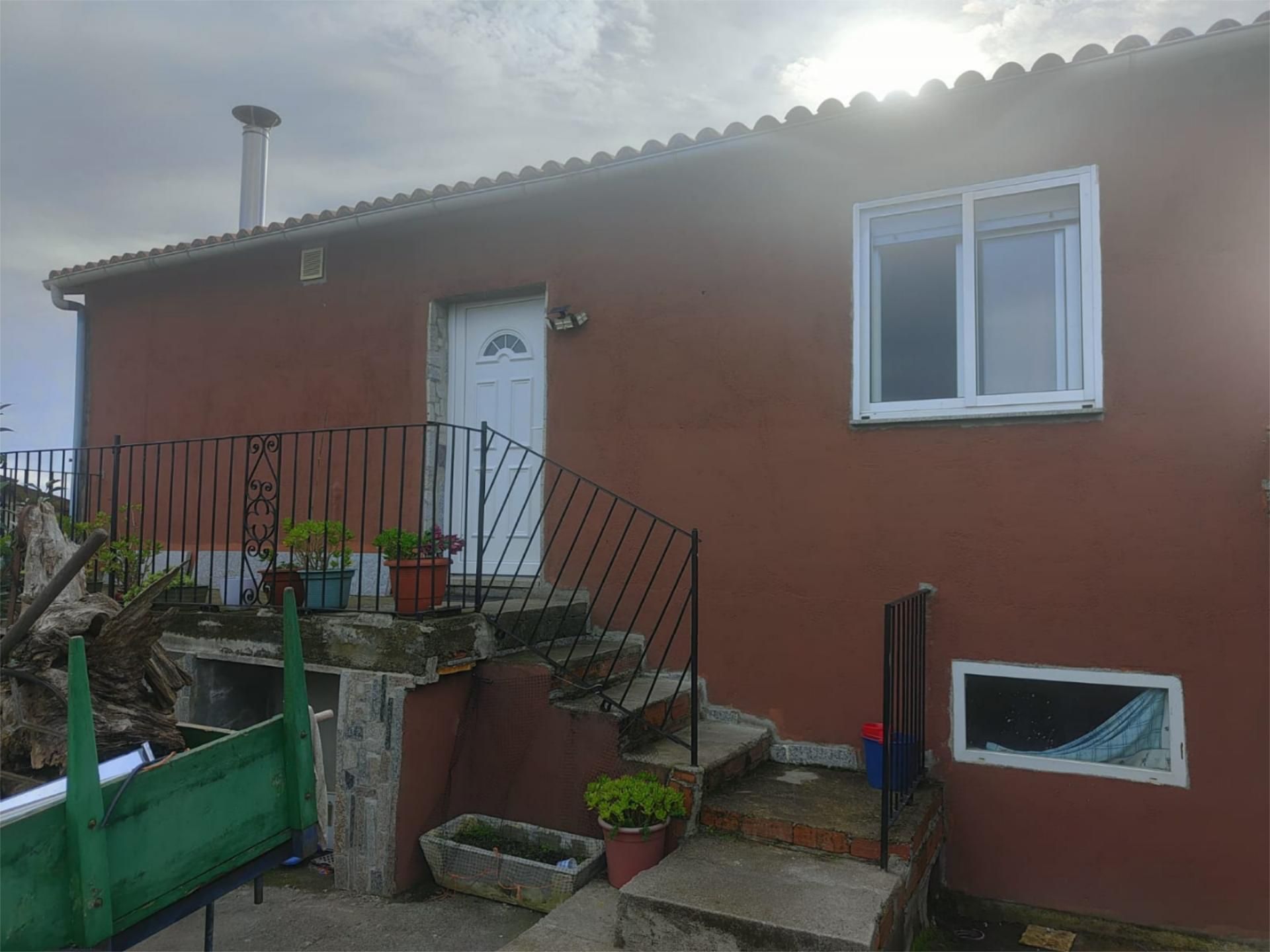 Vista exterior de Casa o xalet en venda en Piñor amb Balcó