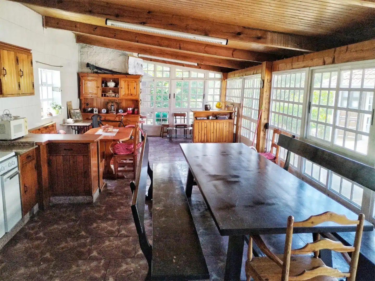 Casa o chalet en venta en Lugar Santalla, 2, O Saviñao Comedor de Casa o chalet en venta en O Saviñao con Calefacción, Jardín privado y Terraza