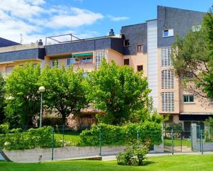 Exterior view of Flat for sale in Collado Villalba  with Air Conditioner, Heating and Private garden
