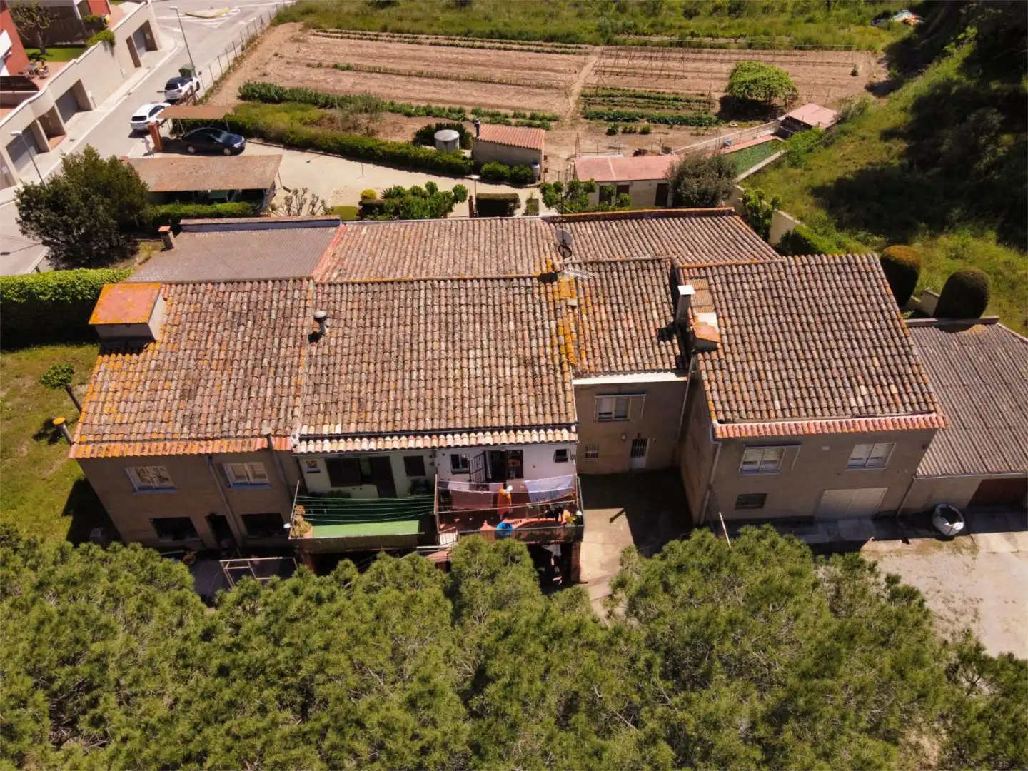 Flat for sale in Carrer Isaac Berroya, 4, Piera Exterior view of Flat for sale in Piera with Air Conditioner, Heating and Private garden