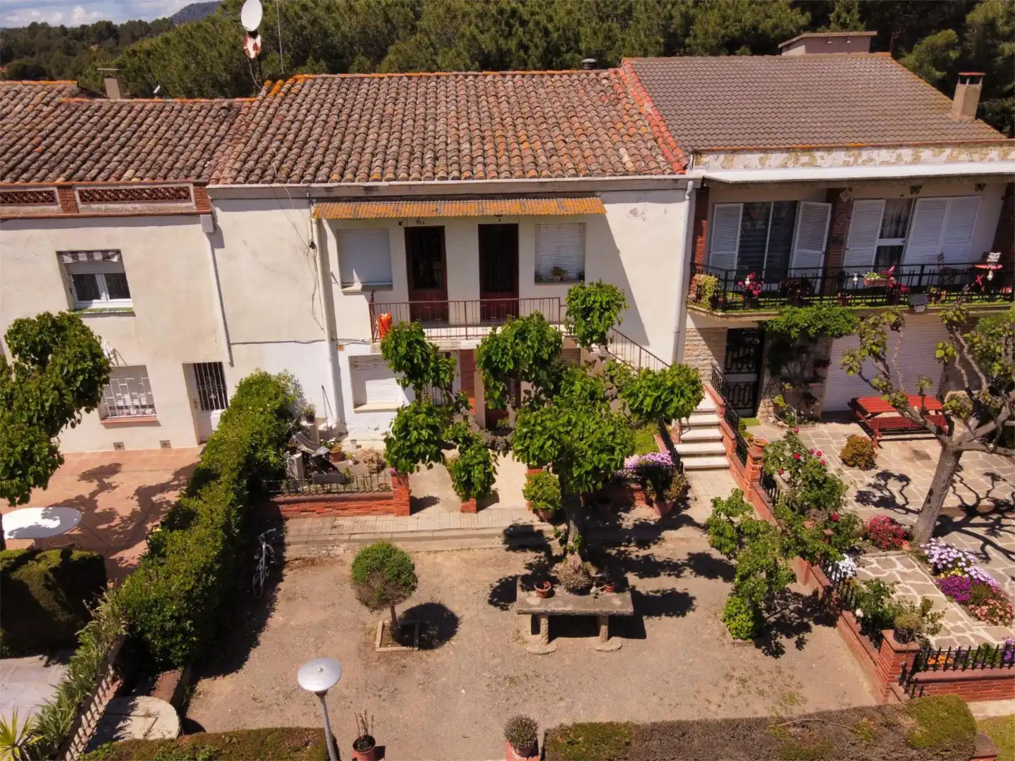 Flat for sale in Carrer Isaac Berroya, 4, Piera Exterior view of Flat for sale in Piera with Air Conditioner, Heating and Private garden