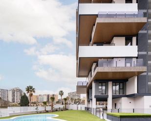 Exterior view of Flat for sale in Alicante / Alacant  with Air Conditioner, Terrace and Swimming Pool