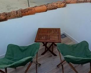 Terrasse von Dachboden miete in Nigrán mit Heizung, Terrasse und Möbliert