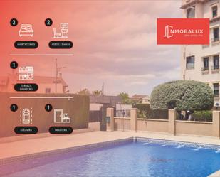 Vista exterior de Pis en venda en Ogíjares amb Aire condicionat, Terrassa i Piscina