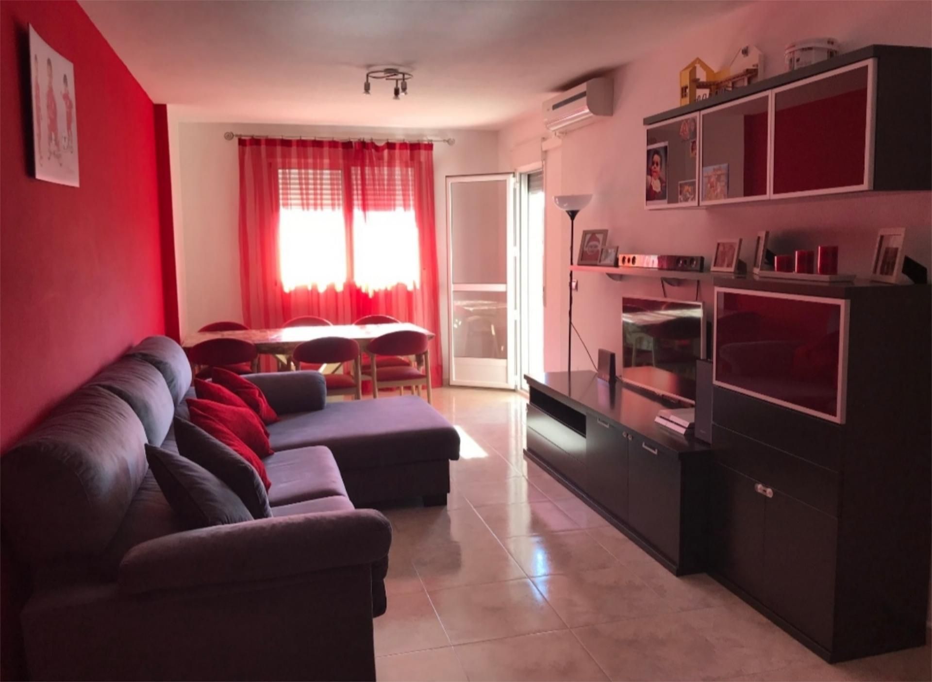 Sala d'estar de Pis en venda en Ceutí amb Aire condicionat i Balcó