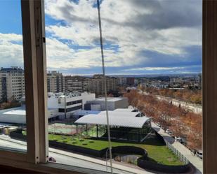 Exterior view of Flat to rent in  Madrid Capital  with Air Conditioner, Heating and Terrace