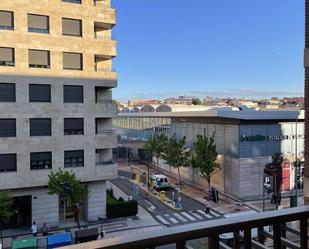 Exterior view of Flat to rent in Salamanca Capital  with Heating, Furnished and Balcony