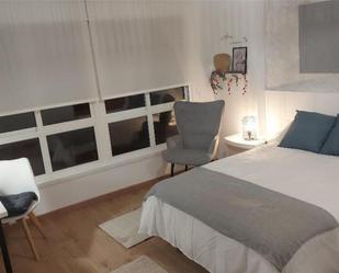 Bedroom of Flat to share in Ferrol  with Heating and Furnished