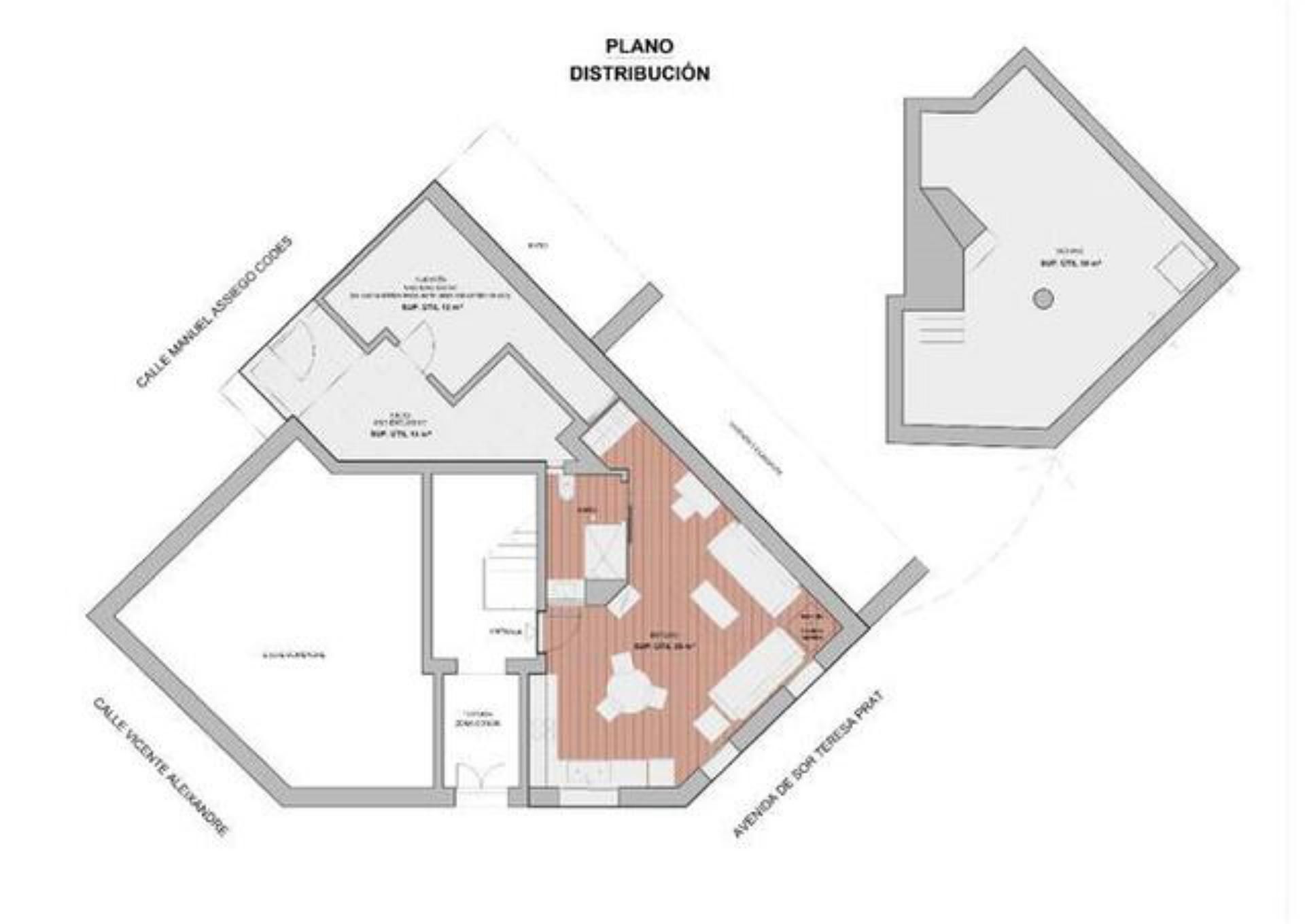 Study for sale in Málaga Capital  with Terrace and Storage room