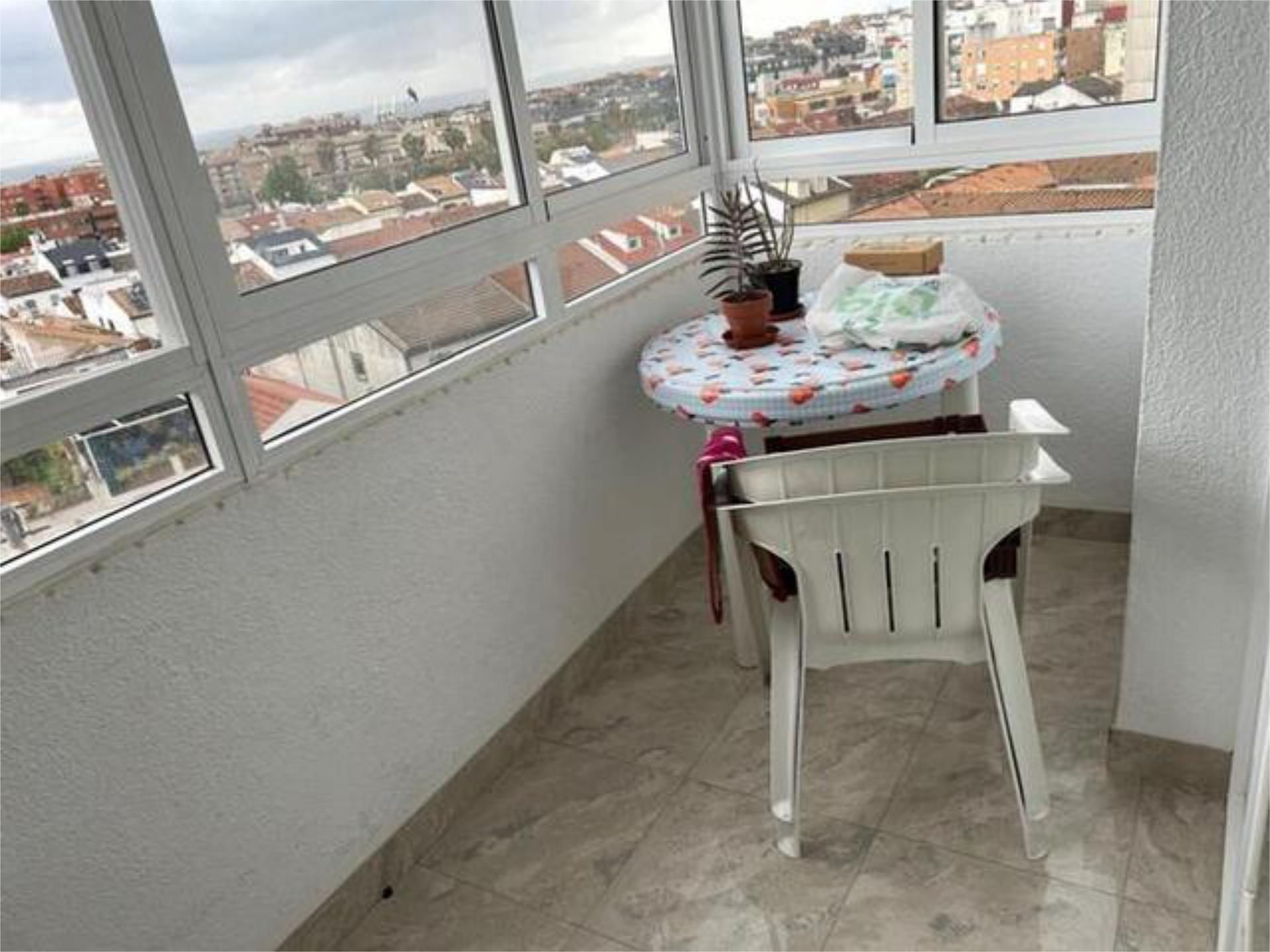 Balcony of Flat to rent in  Jaén Capital  with Terrace and Furnished