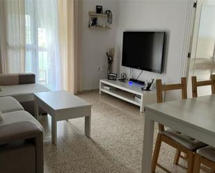 Living room of Flat for sale in El Puerto de Santa María  with Air Conditioner, Furnished and Balcony