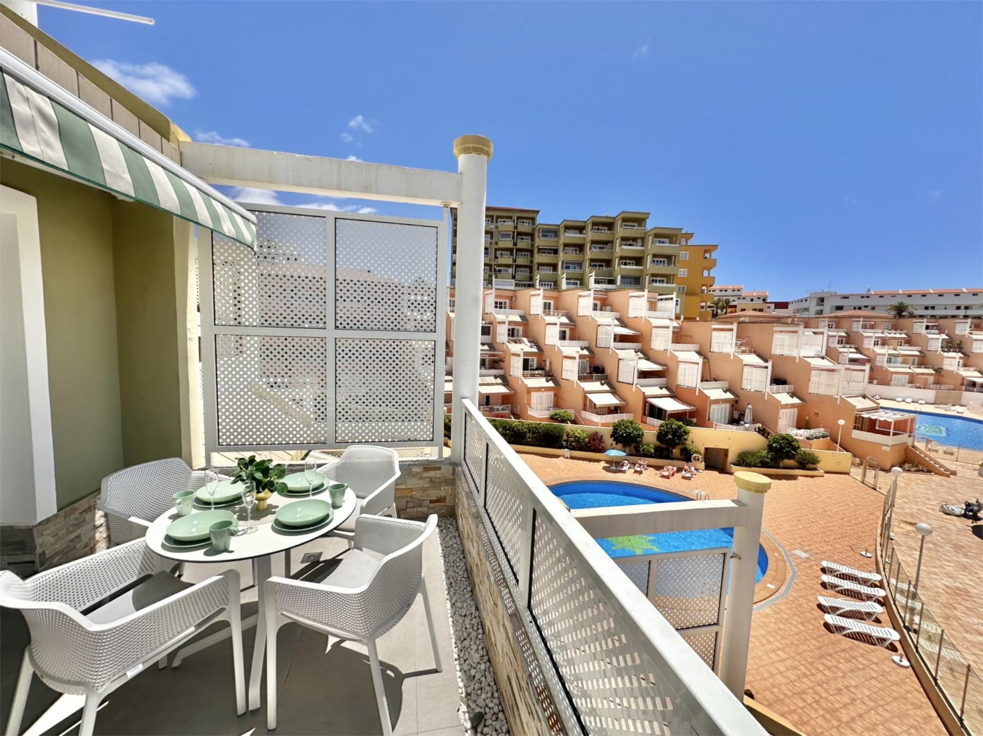 Terrassa de Apartament en venda en Adeje amb Aire condicionat, Terrassa i Piscina