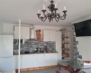 Kitchen of Flat to rent in San Bartolomé de Tirajana  with Air Conditioner, Private garden and Terrace