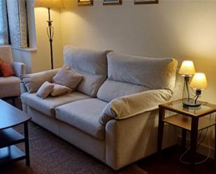 Living room of Apartment to rent in  Madrid Capital  with Air Conditioner, Heating and Private garden