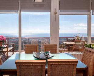 Dining room of House or chalet for sale in Badalona  with Air Conditioner, Terrace and Balcony