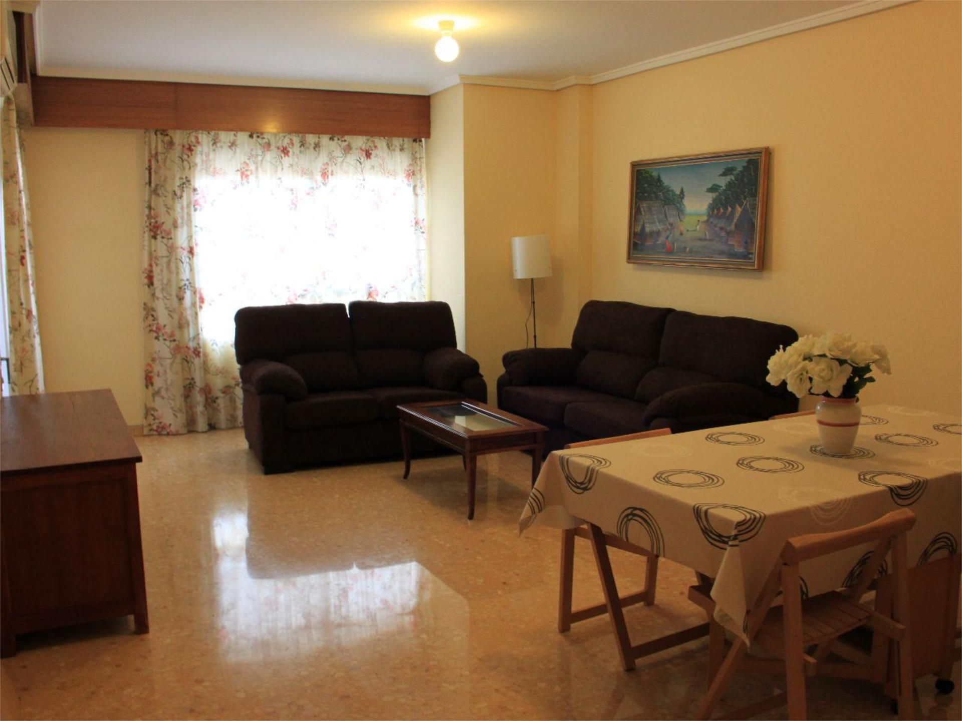 Sala de estar de Piso para compartir en Alfara del Patriarca con Terraza, Amueblado y Balcón