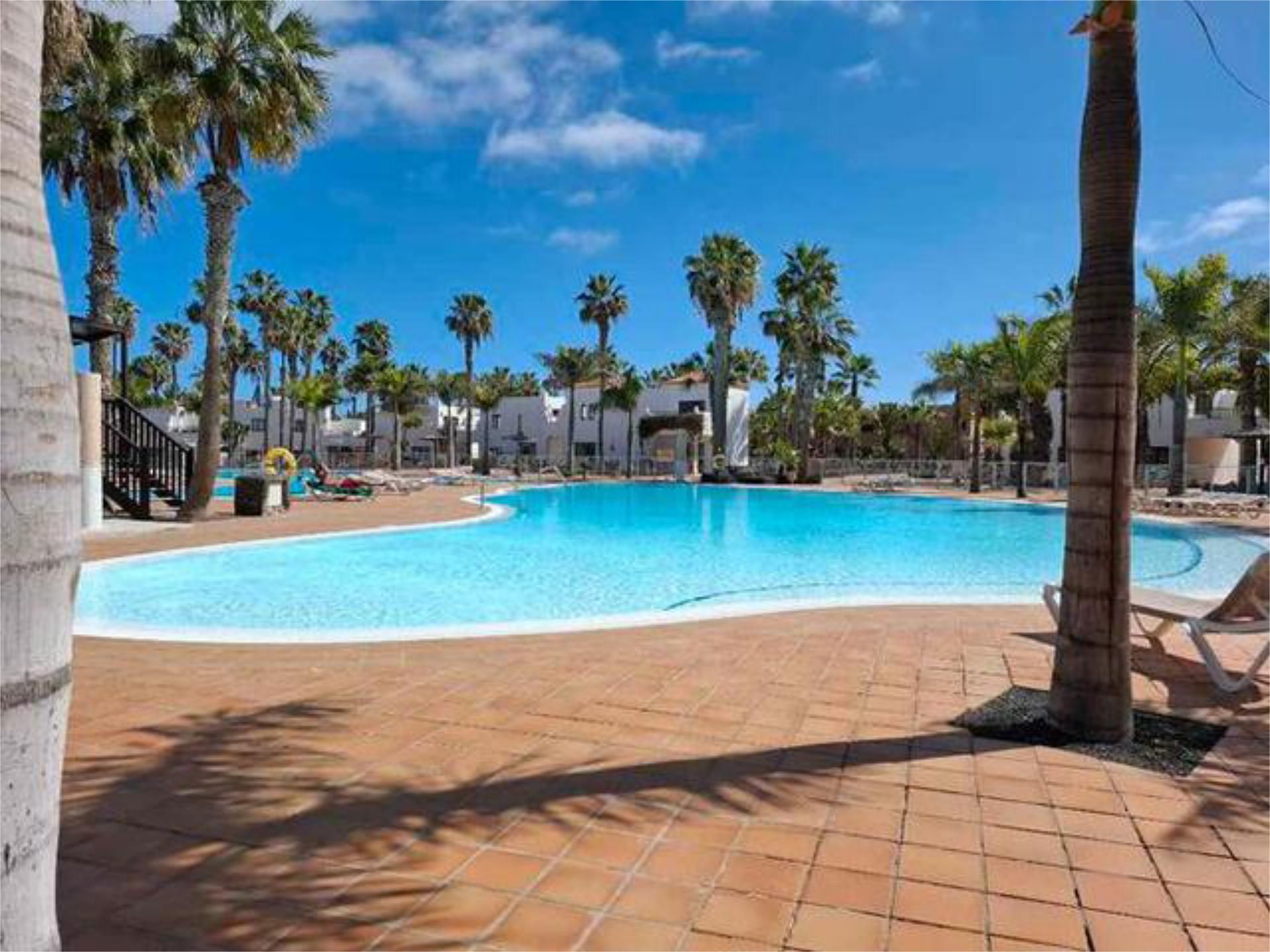 Piscina de Casa adosada en venda en La Oliva amb Terrassa i Piscina