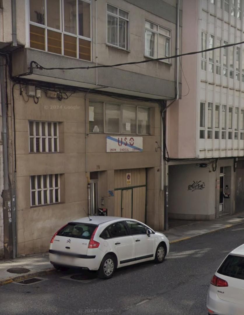 Exterior view of Garage to rent in Lugo Capital